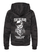 Load image into Gallery viewer, "Fear the Beard" Kids Hoodie
